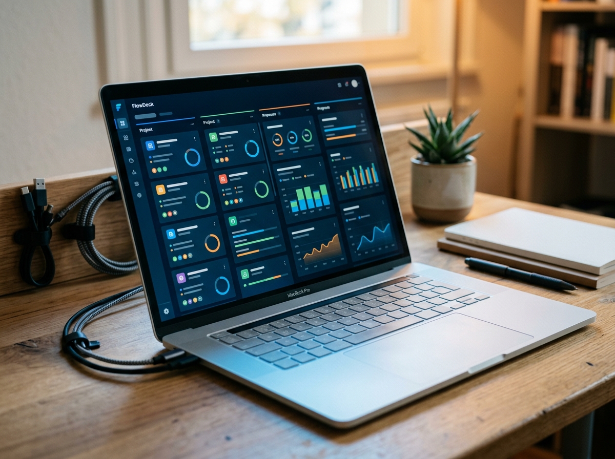 FlowDeck solution dashboard